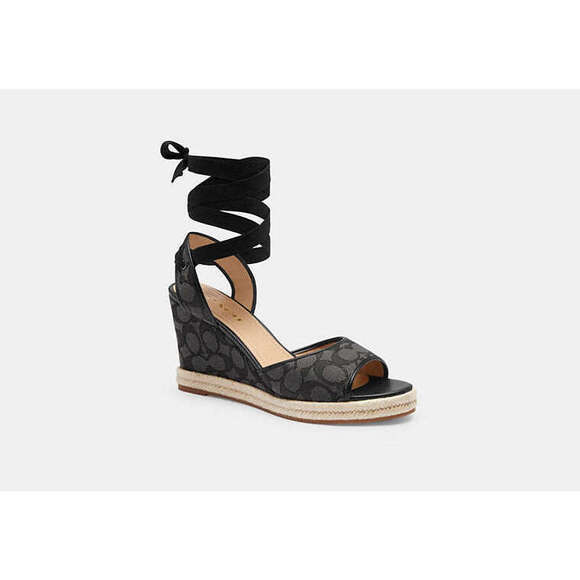 Coach Shoes - Patrice Espadrille In Signature Jacquard